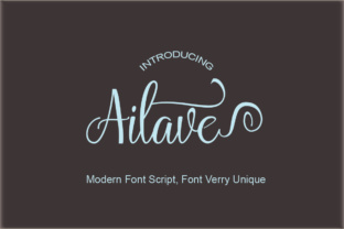 Ailave Font: Elevate Small Business Branding