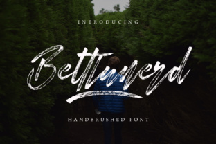 Bettlunerd Font: A Modern Brush Script for Editorial Design