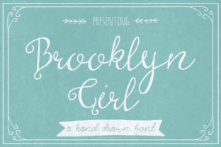Brooklyn Girl Font Review for Handmade Makers