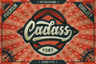 Cadass Font: Modern Script Sans Serif for Web Design