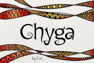 Chyga Font Review for Handmade Labels and Packaging