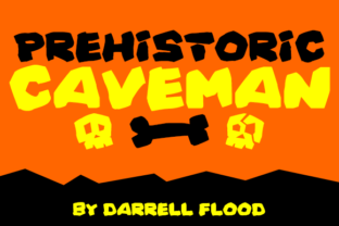 Discover the Unique Prehistoric Caveman Font