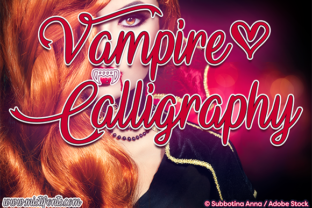 Enhance Your Brand with Vampire Calligraphy Font