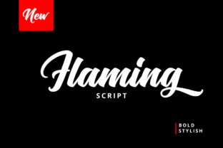 Flaming Script Font: Bold Handwritten Style for Campaigns