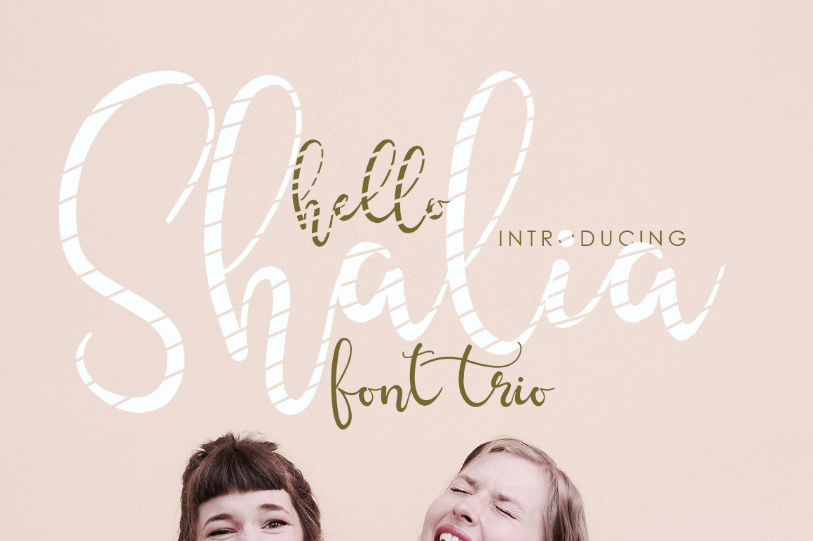 Hello Shalia Font for Modern Editorial Design