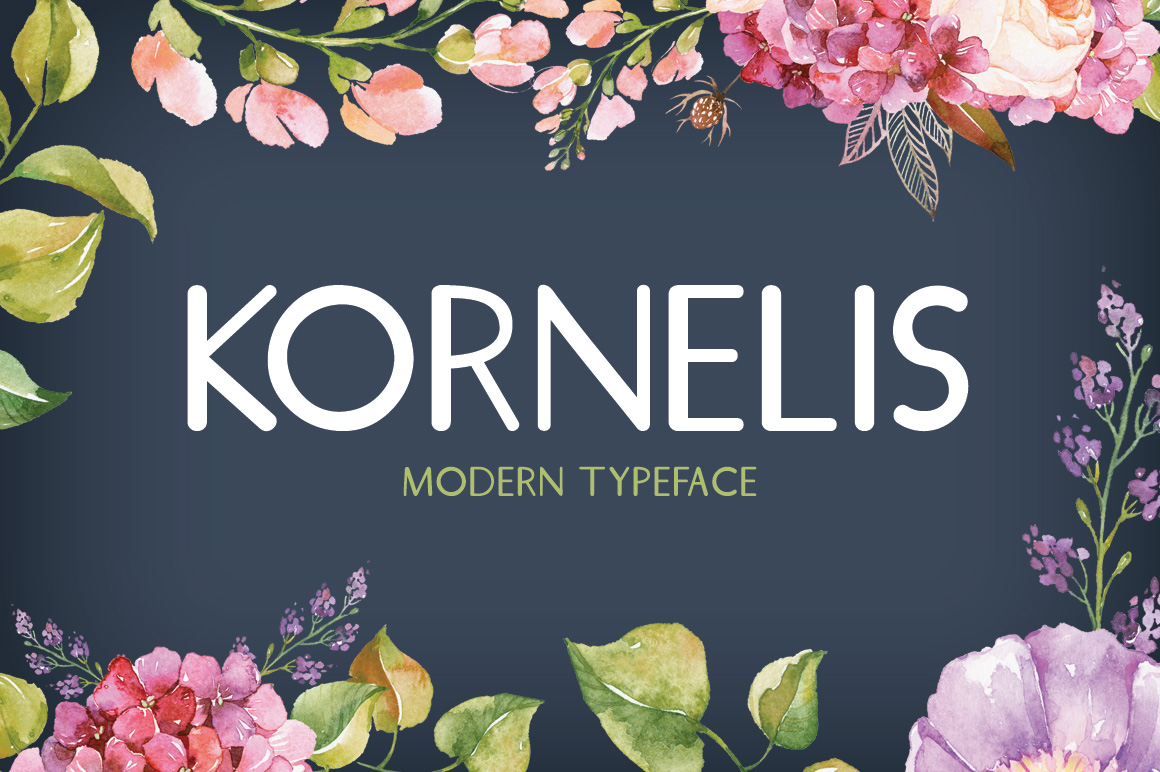 Kornelis Font: Modern Rounded Sans Serif for Digital Campaigns
