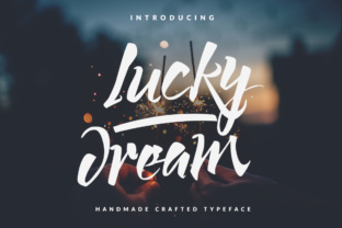 Lucky Dream Font Review for Handmade Product Design