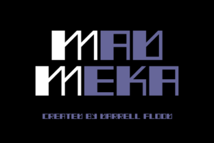 Mad Meka Font: A Designer’s Test for Sci-Fi Branding