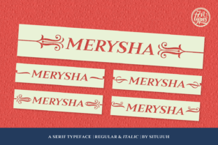 Merysha: Elegant Serif Font Guide & Download