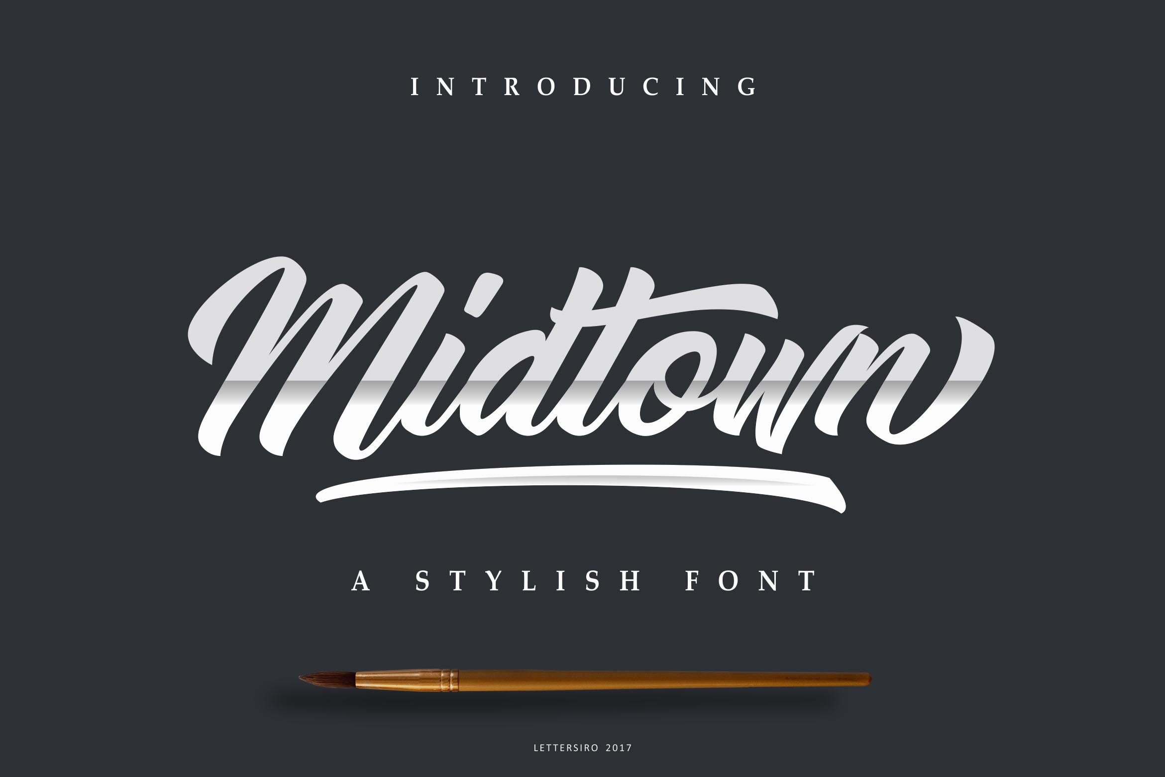 Midtown Script Font for Modern Campaign Visuals
