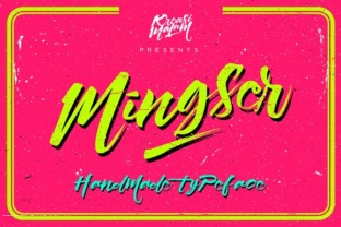 Mingser Font: Adding Playful Handwritten Style to Web Layouts
