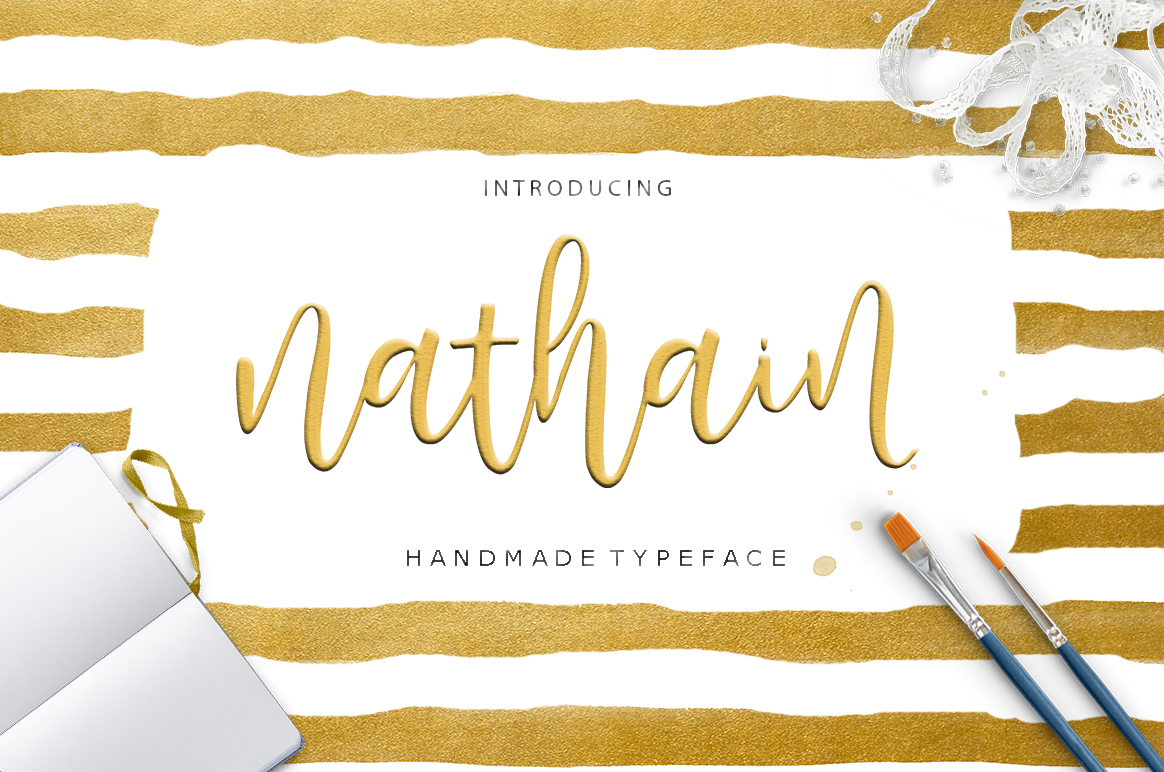 Nathain Font Review: Organic Flow for Artisan Branding
