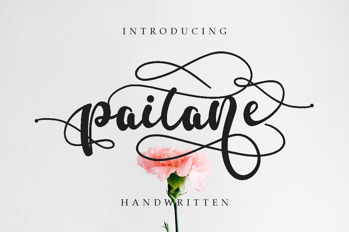 Paitane Font: Modern Script Typography for Editorial Design