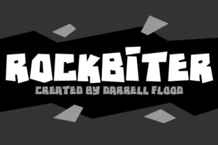 Rockbiter: A Bold and Angular Font for Fantasy and Mountain-Themed Campaigns