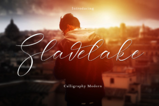 Slavelake Font: Elevating Editorial Design with Modern Script