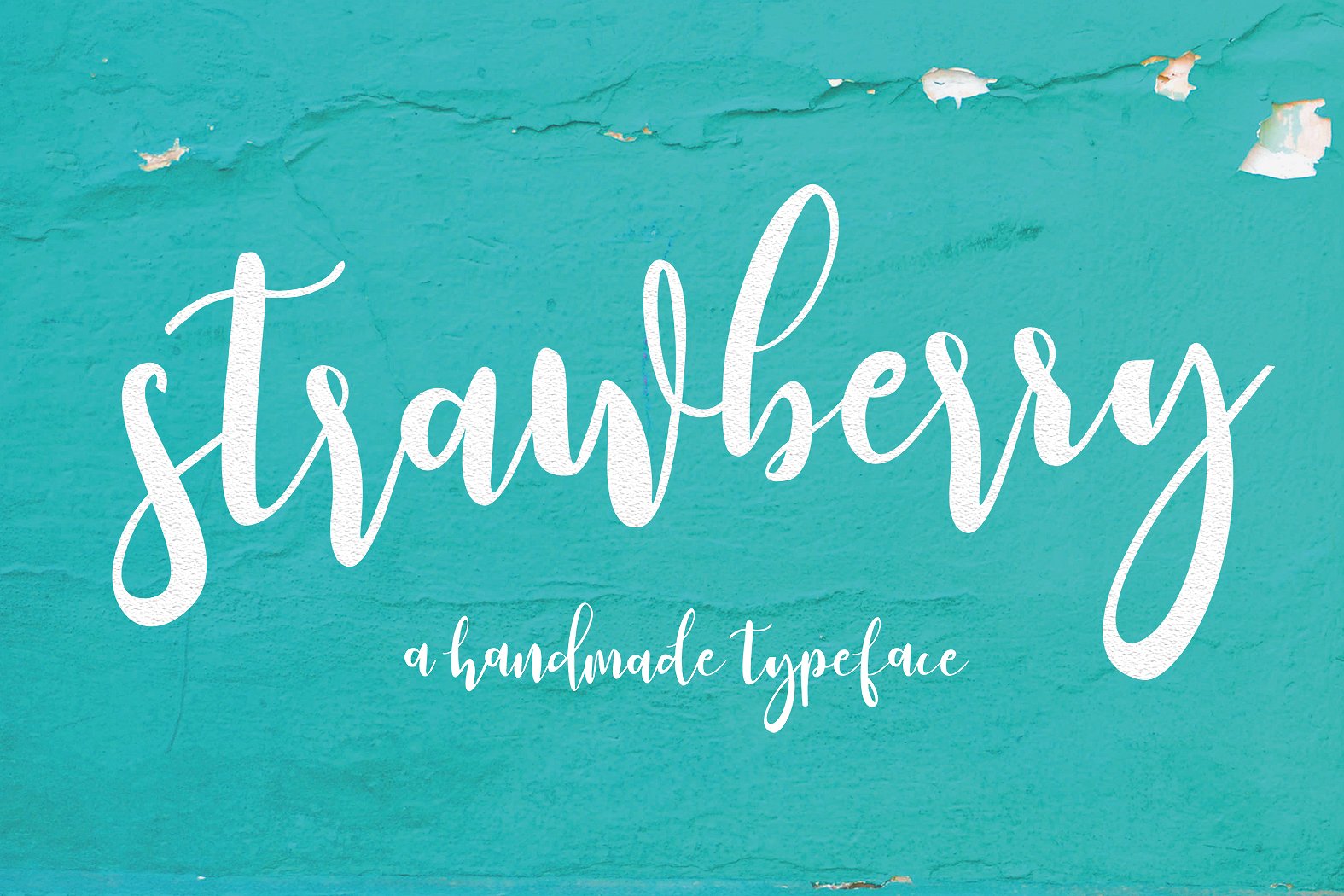 Strawberry Script Font for Modern Small Business Branding