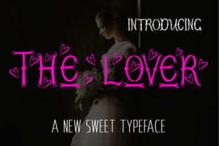 The Lover: A Decorative Font for Crafters and Creators